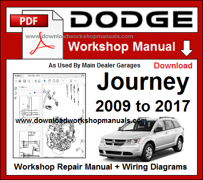 Dodge Journey Service Repair Workshop Manual